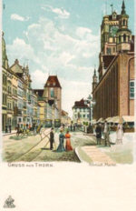 Litho Altstädt. Markt 1903